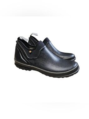 Bogs Urban Farmer NR Black Slip On Waterproof Ankle Boots Men's 9 Outdoor Garden